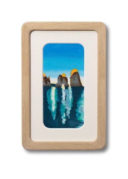 FARAGLIONI DI CAPO - a Paint Artowrk by Rian Heller